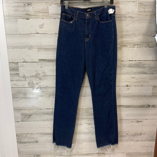 Jeans Straight By Hudson In Blue Denim, Size: 6