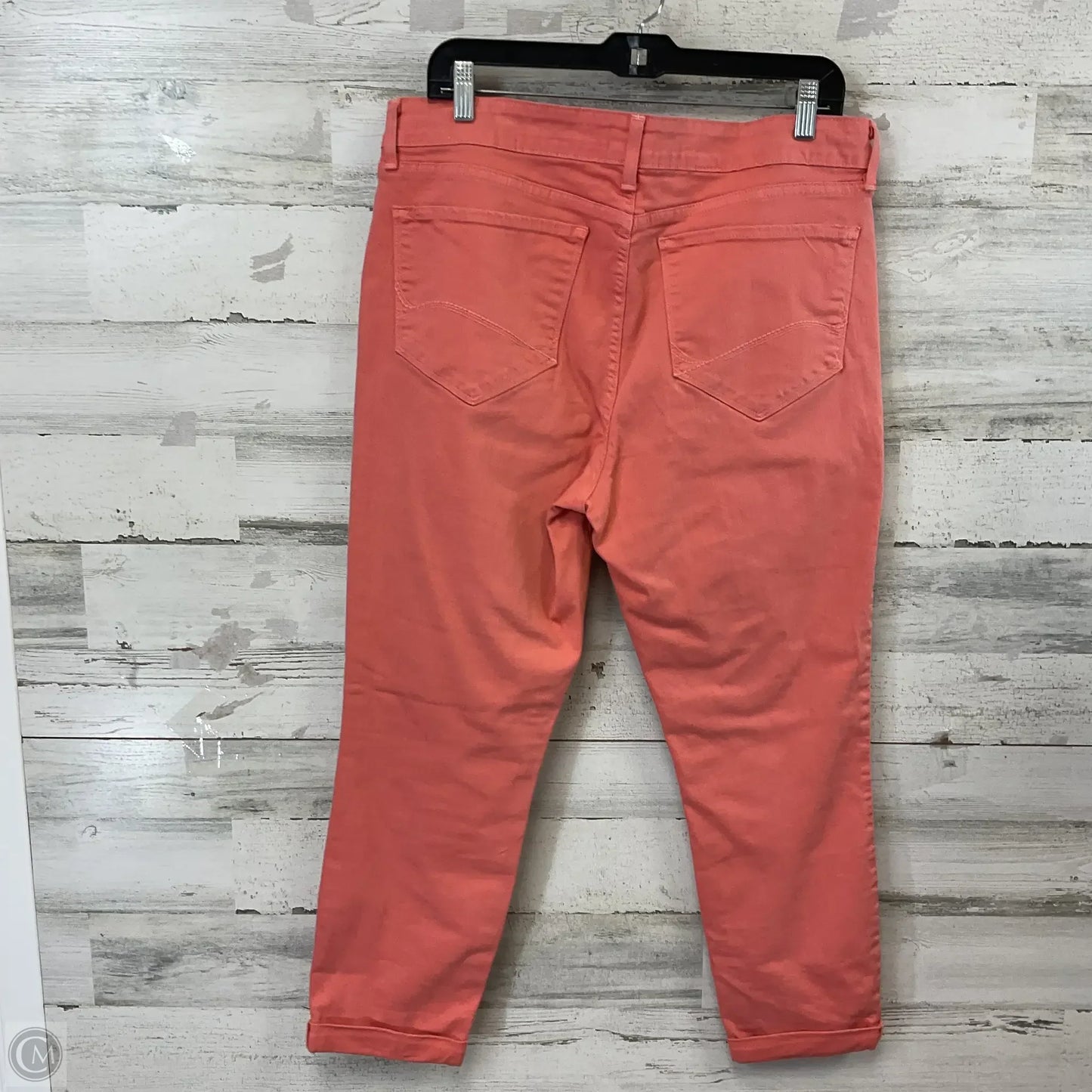 Jeans Straight By Not Your Daughters Jeans In Orange, Size: 14