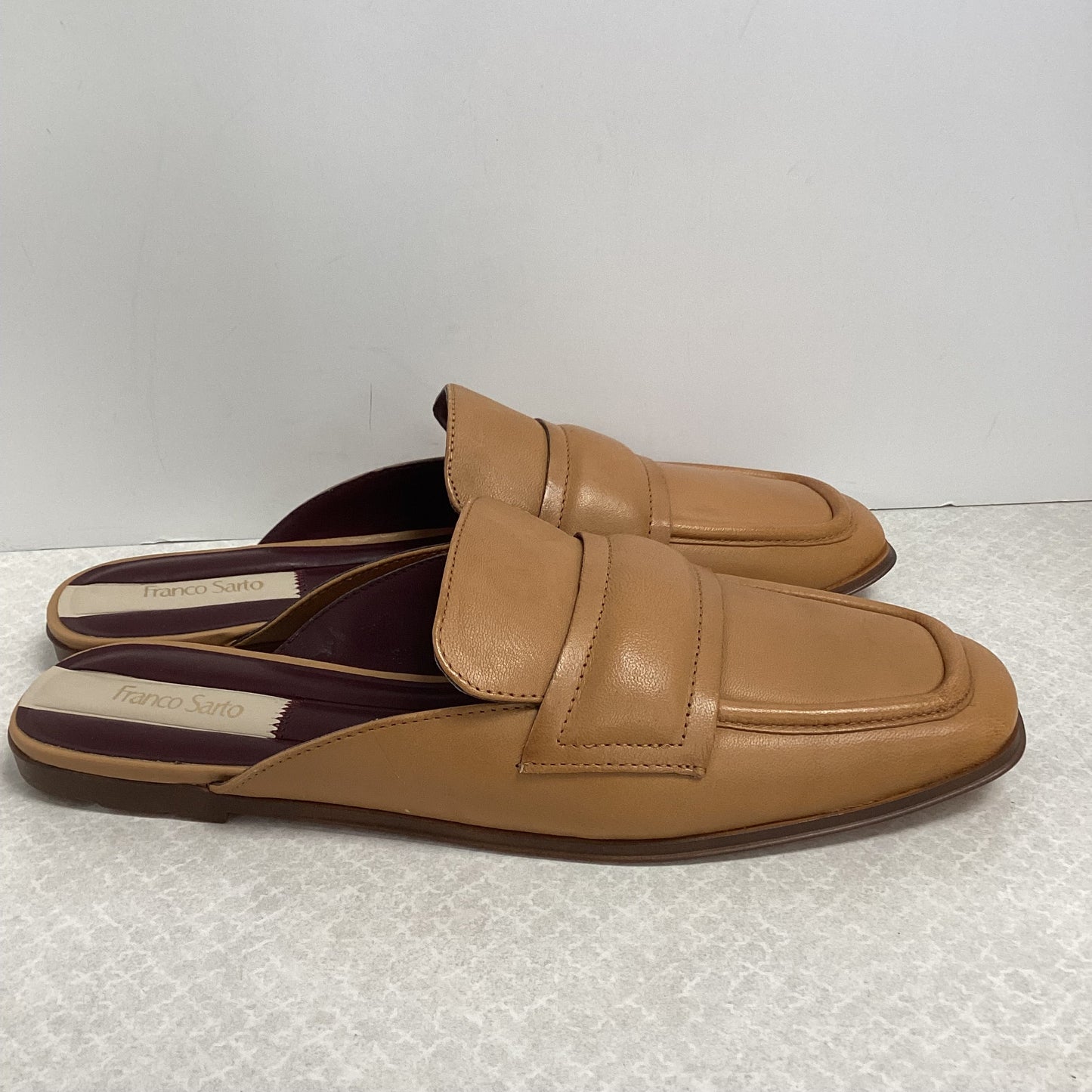 Shoes Flats By Franco Sarto In Brown, Size: 9.5