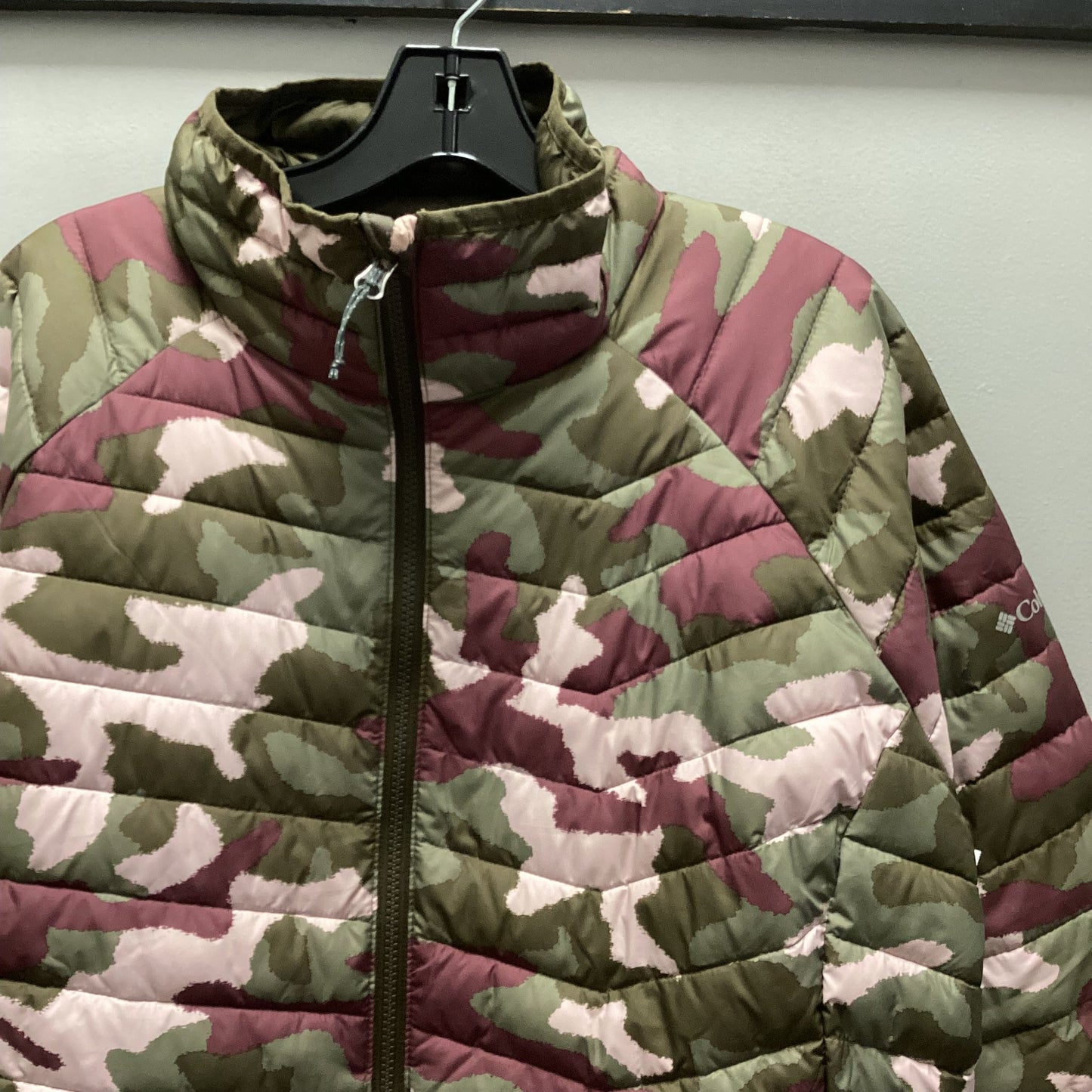 Coat Puffer & Quilted By Columbia In Camouflage Print, Size: Xxl