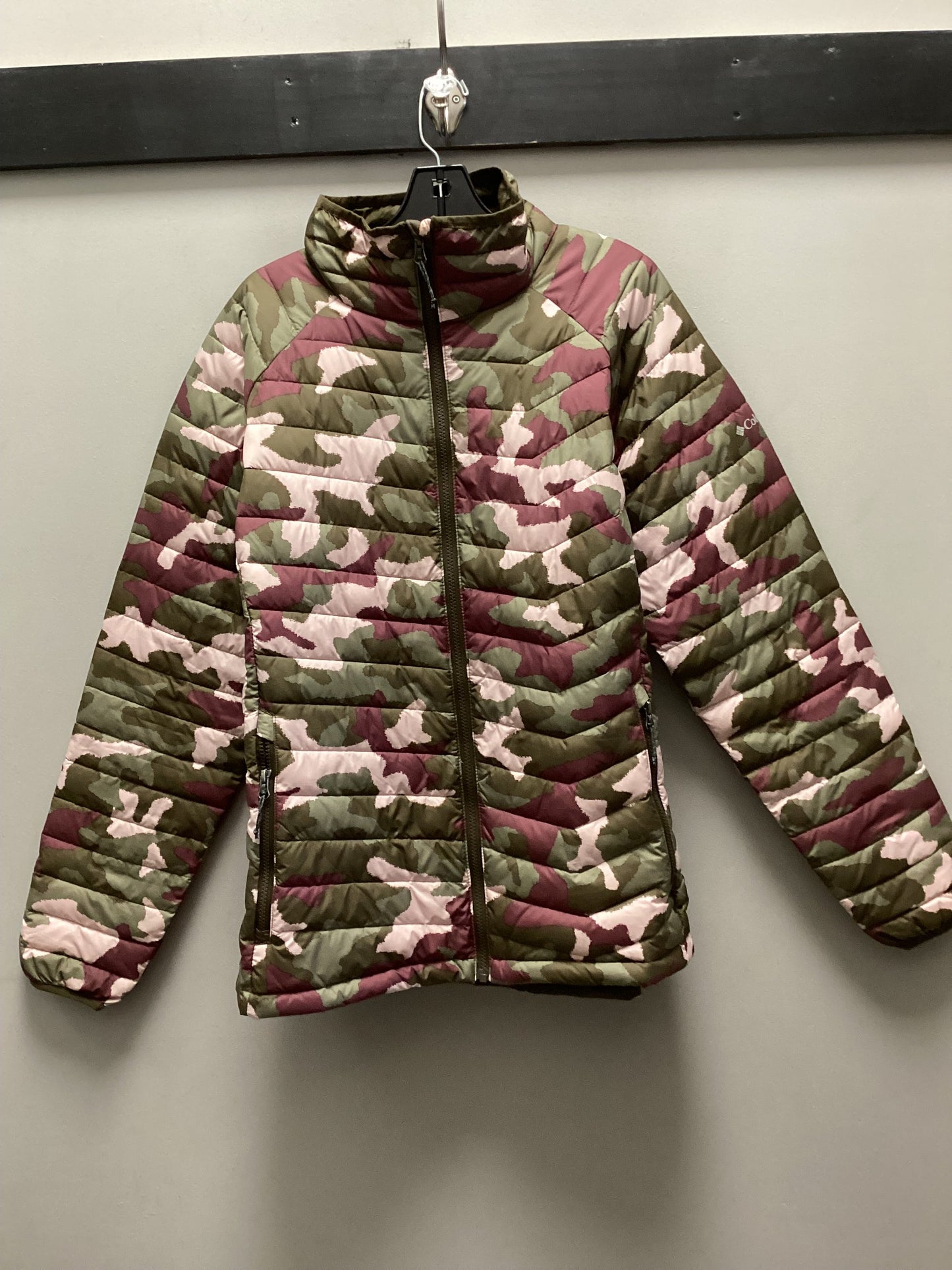 Coat Puffer & Quilted By Columbia In Camouflage Print, Size: Xxl