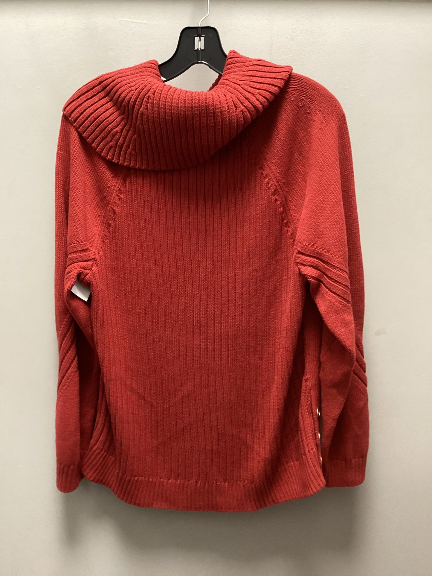 Sweater By Talbots In Red, Size: L