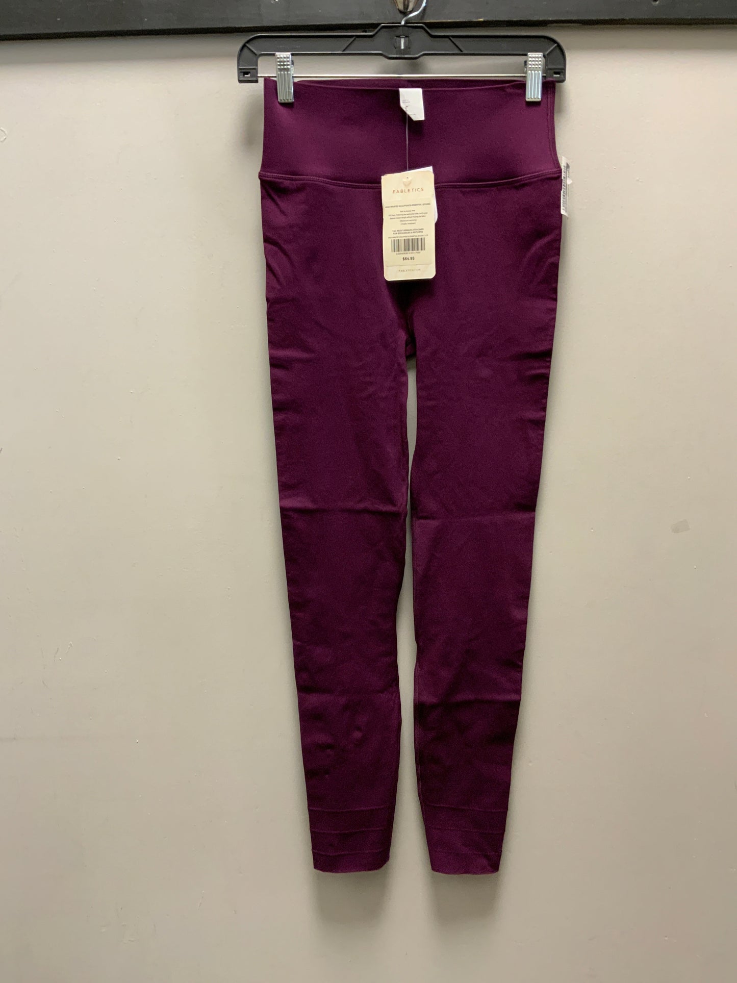 Athletic Leggings By Fabletics In Purple, Size: L