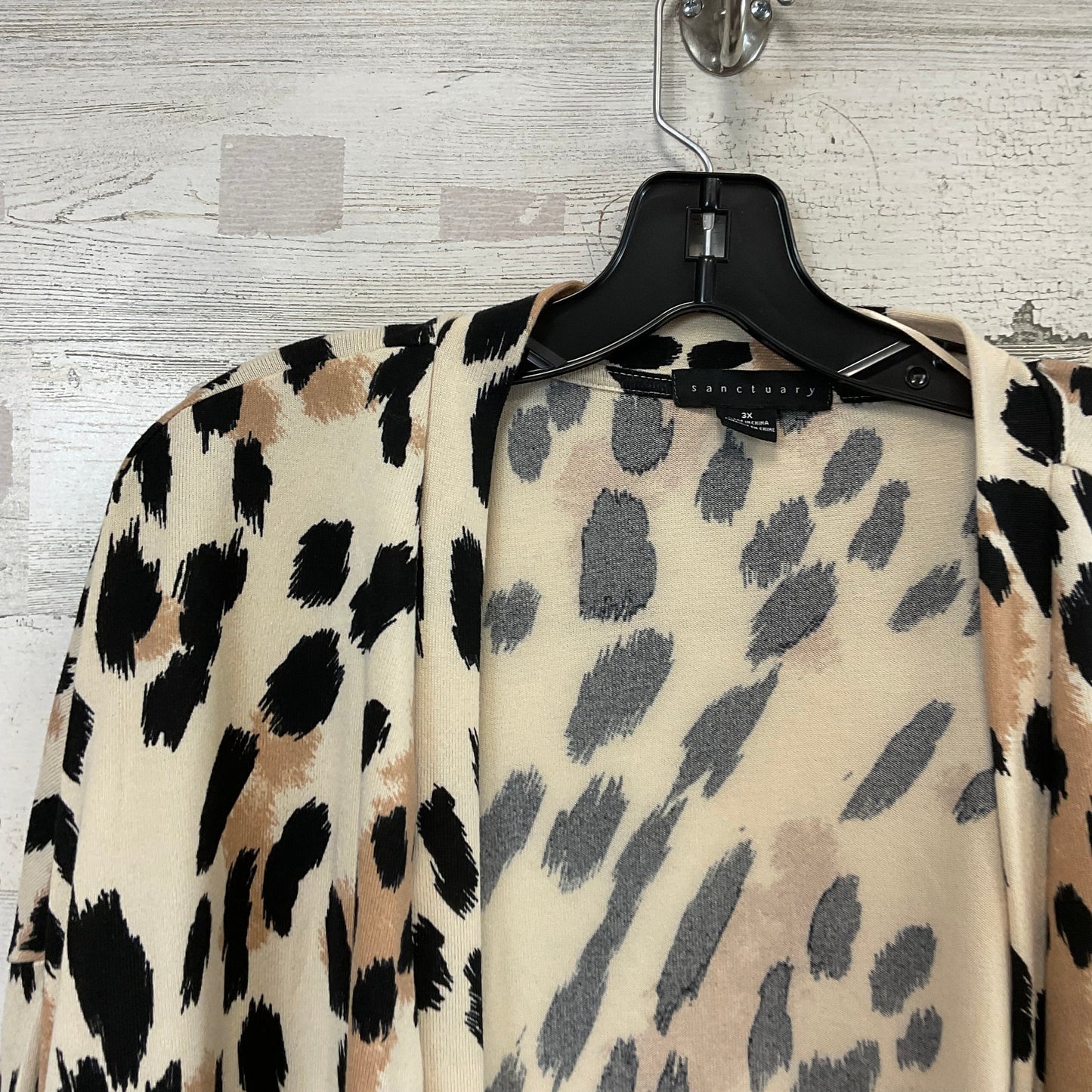 Cardigan By Sanctuary In Animal Print, Size: 3x