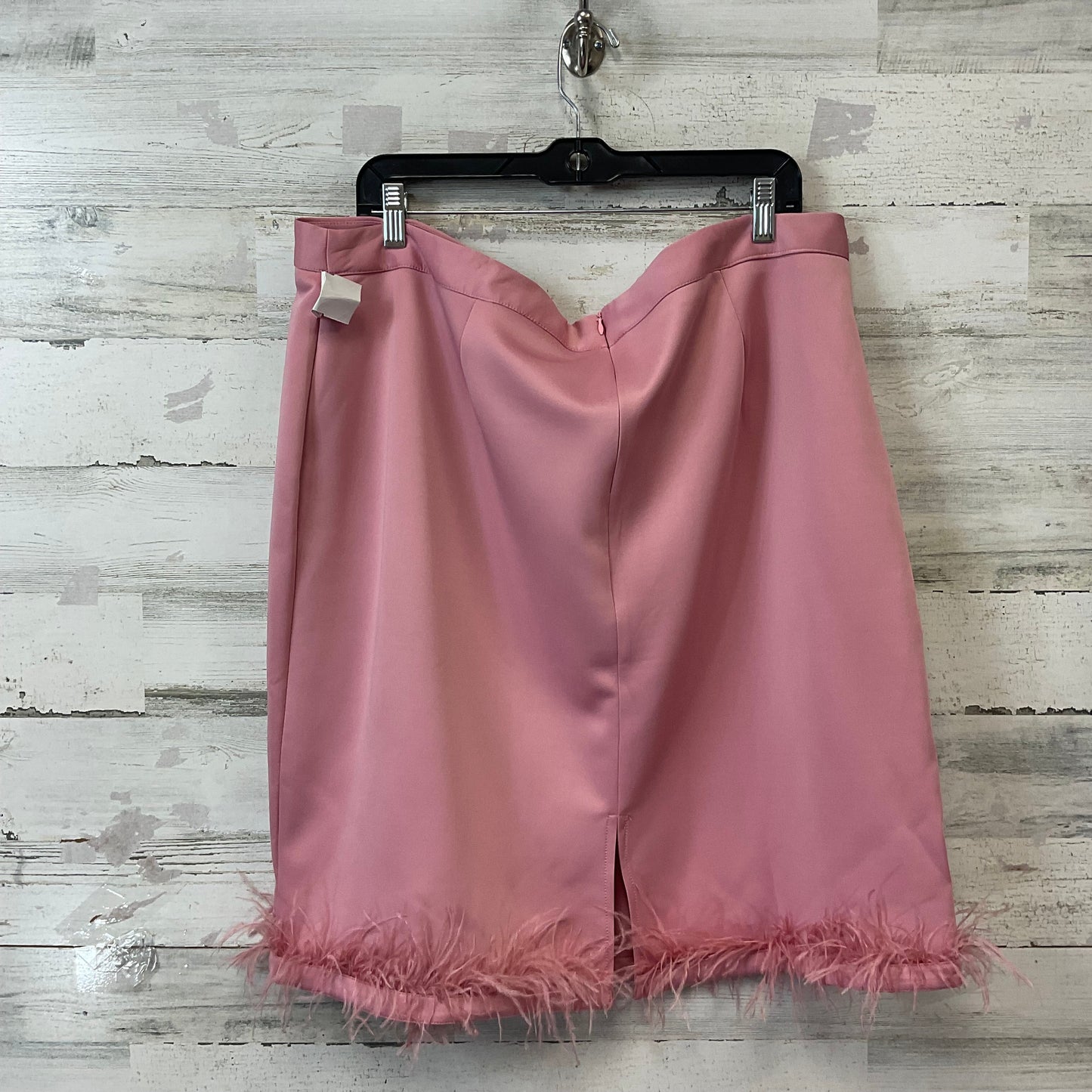 Skirt Mini & Short By Ashley Stewart In Pink, Size: 4x