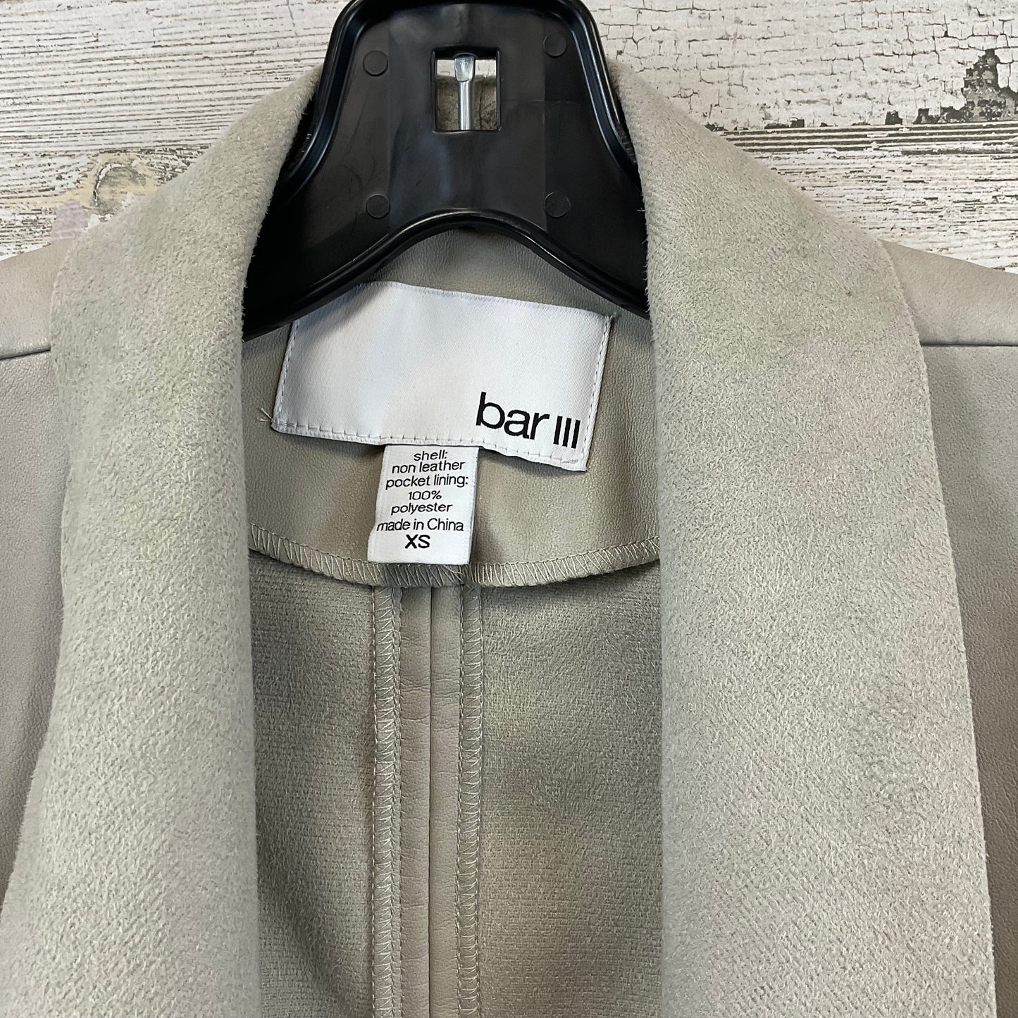 Vest Other By Bar Iii In Grey, Size: Xs