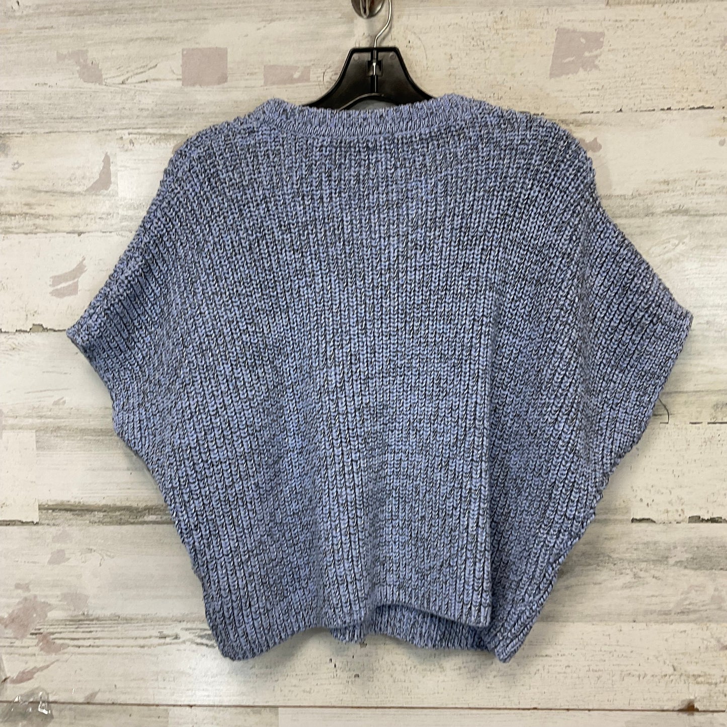 Sweater Short Sleeve By Gap In Blue, Size: M