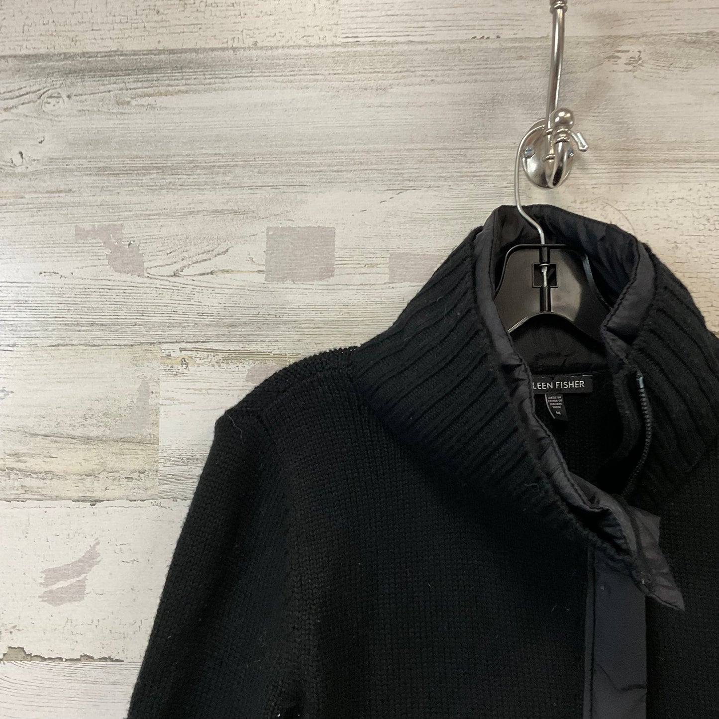 Jacket Other By Eileen Fisher In Black, Size: M