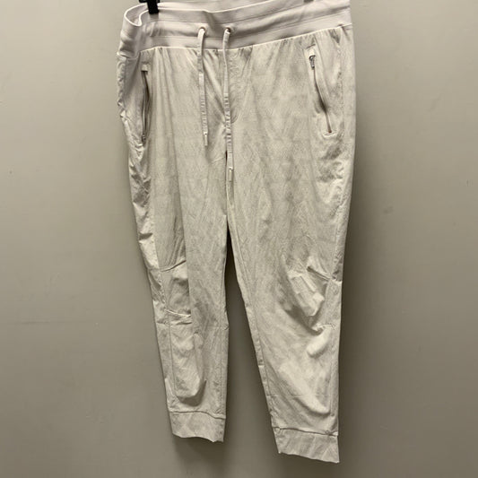 Athletic Pants By Athleta In Cream, Size: Xl