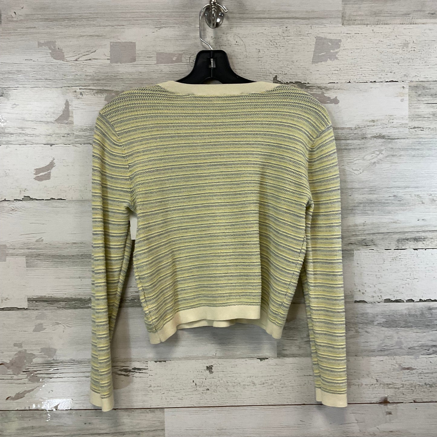 Top Long Sleeve By Veronica Beard In Yellow, Size: M