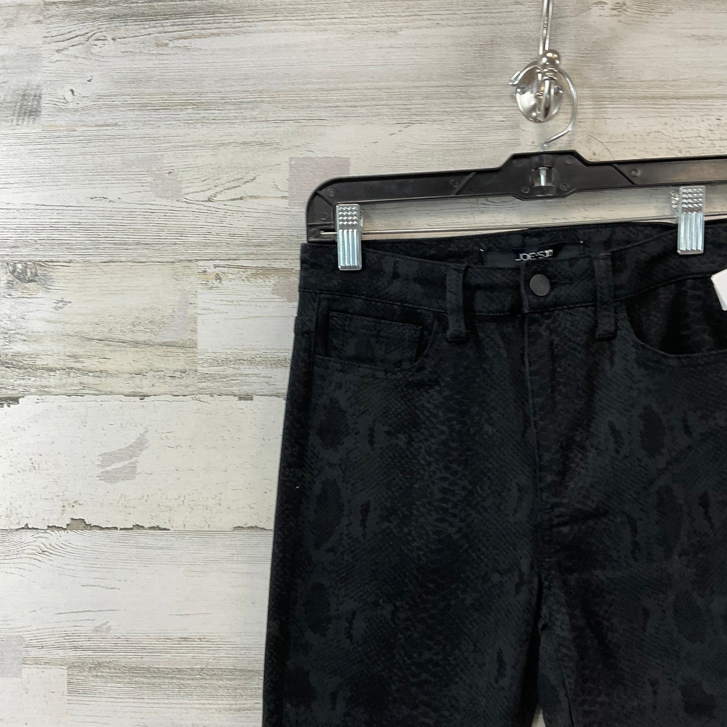 Jeans Straight By Joes Jeans In Black Denim, Size: 2