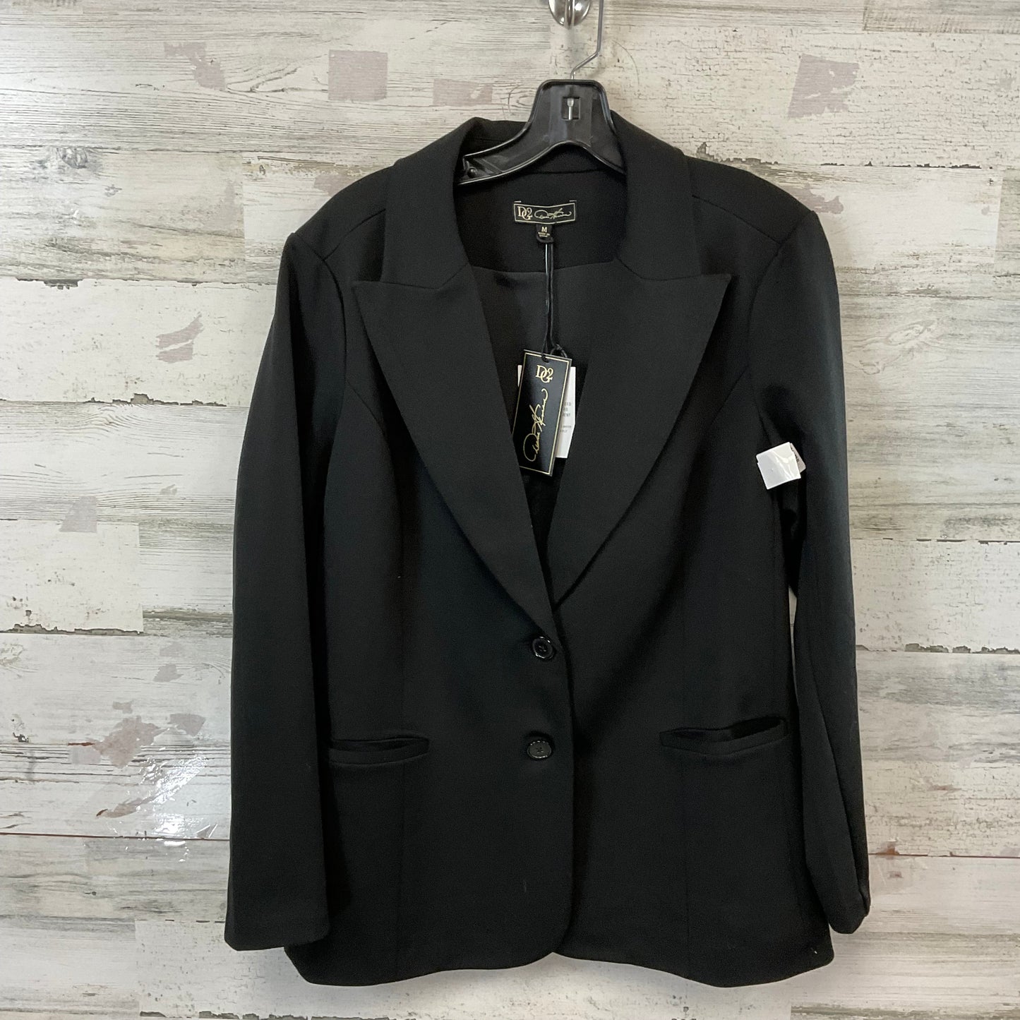 Blazer By Diane Gilman In Black, Size: M