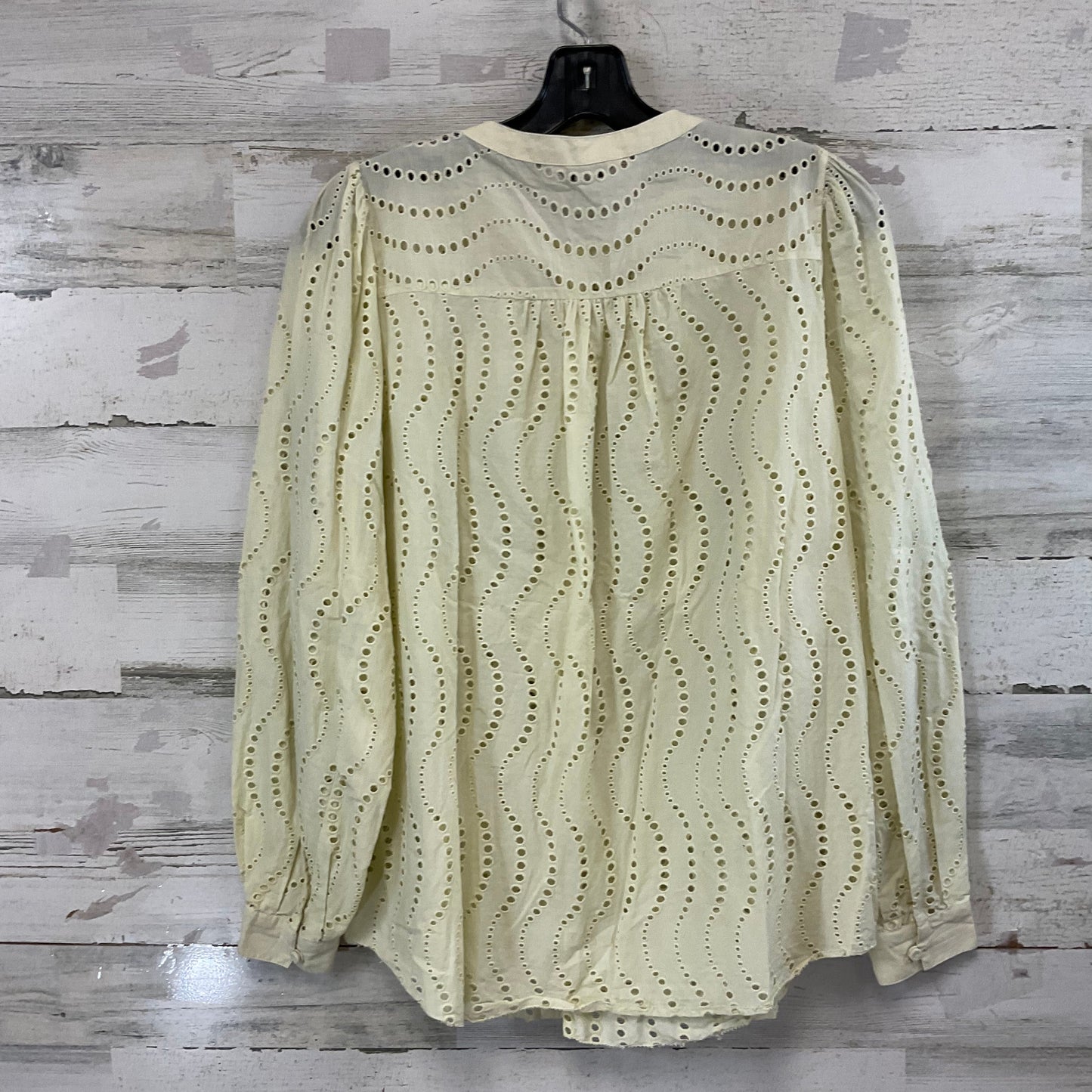 Blouse Long Sleeve By Joie In Cream, Size: S