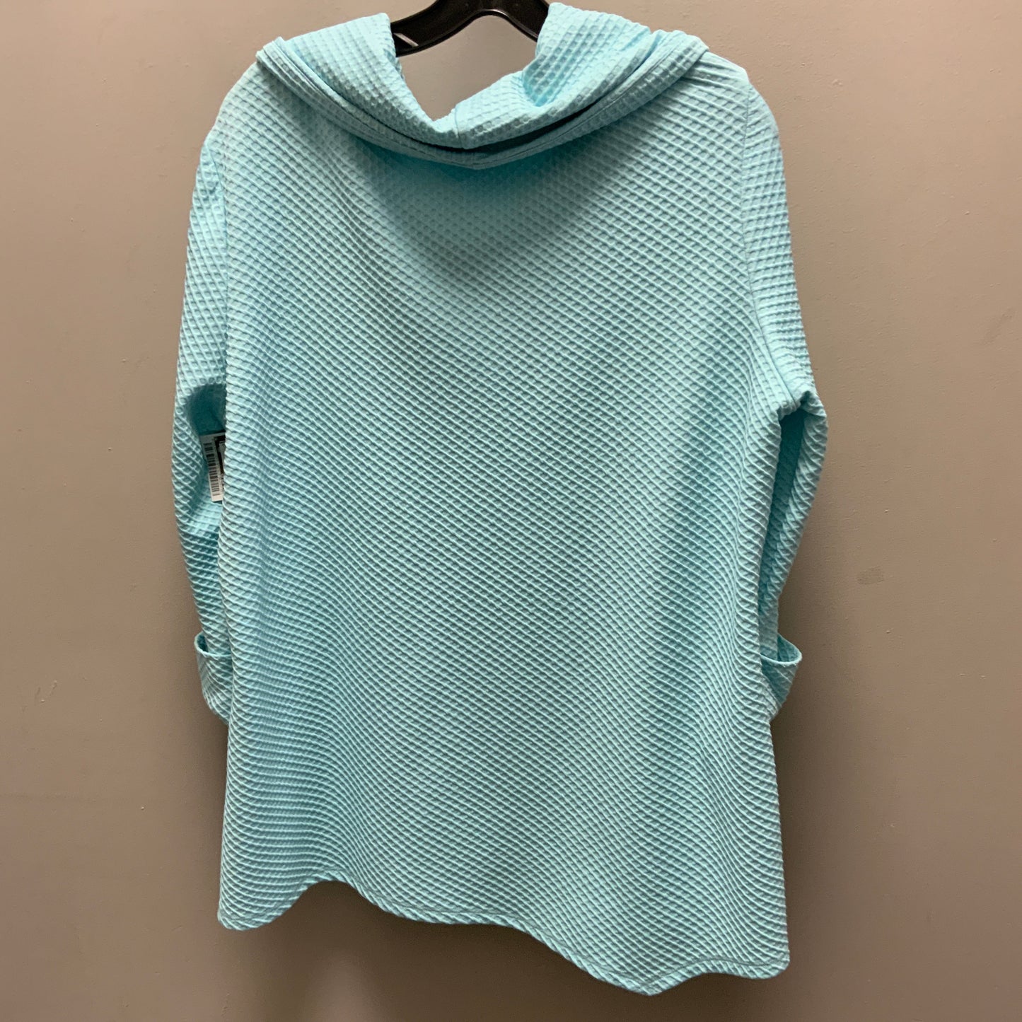 Top 3/4 Sleeve By Ali Miles In Blue, Size: Xl