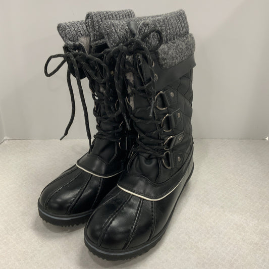 Boots Snow By dream paris In Black, Size: 8