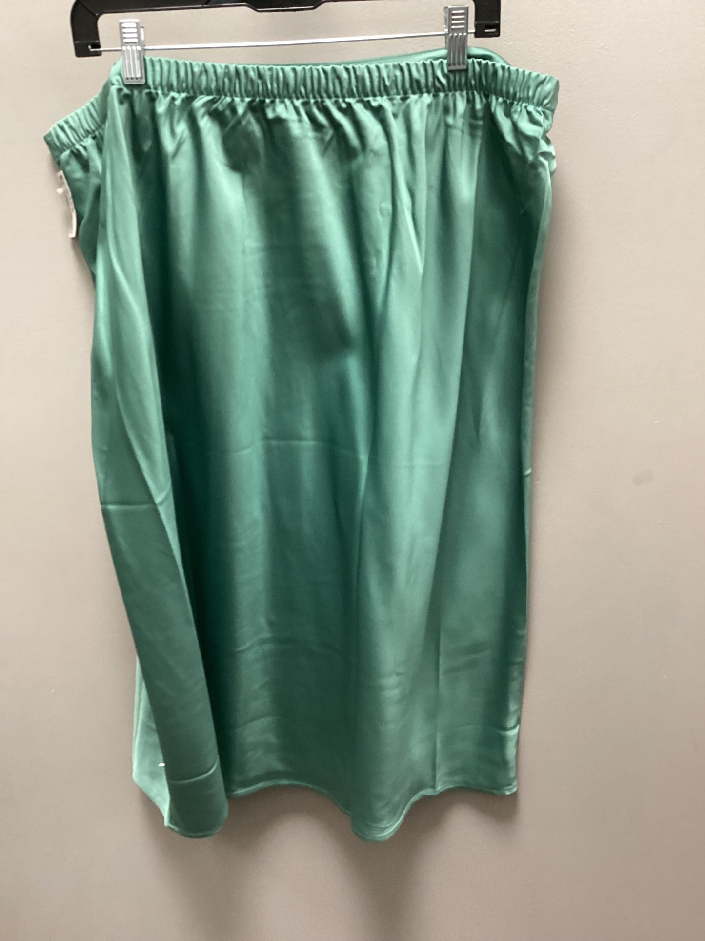 Skirt Midi By J. Crew In Green, Size: 2x