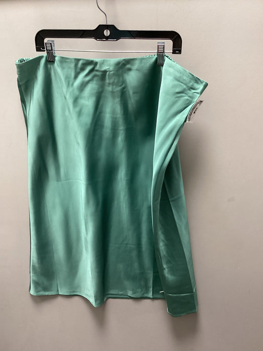 Skirt Midi By J. Crew In Green, Size: 2x