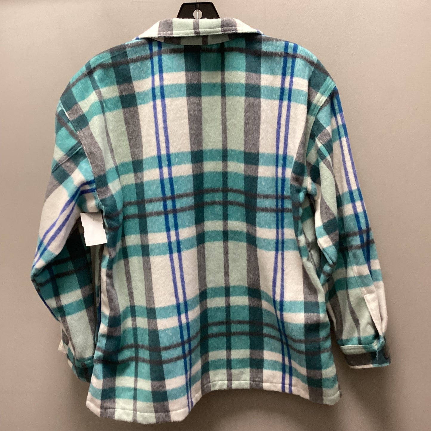 Jacket Shirt By Ruby Rd In Blue, Size: Sp