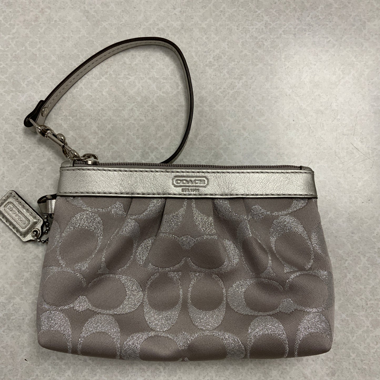 Wristlet Designer By Coach, Size: Small