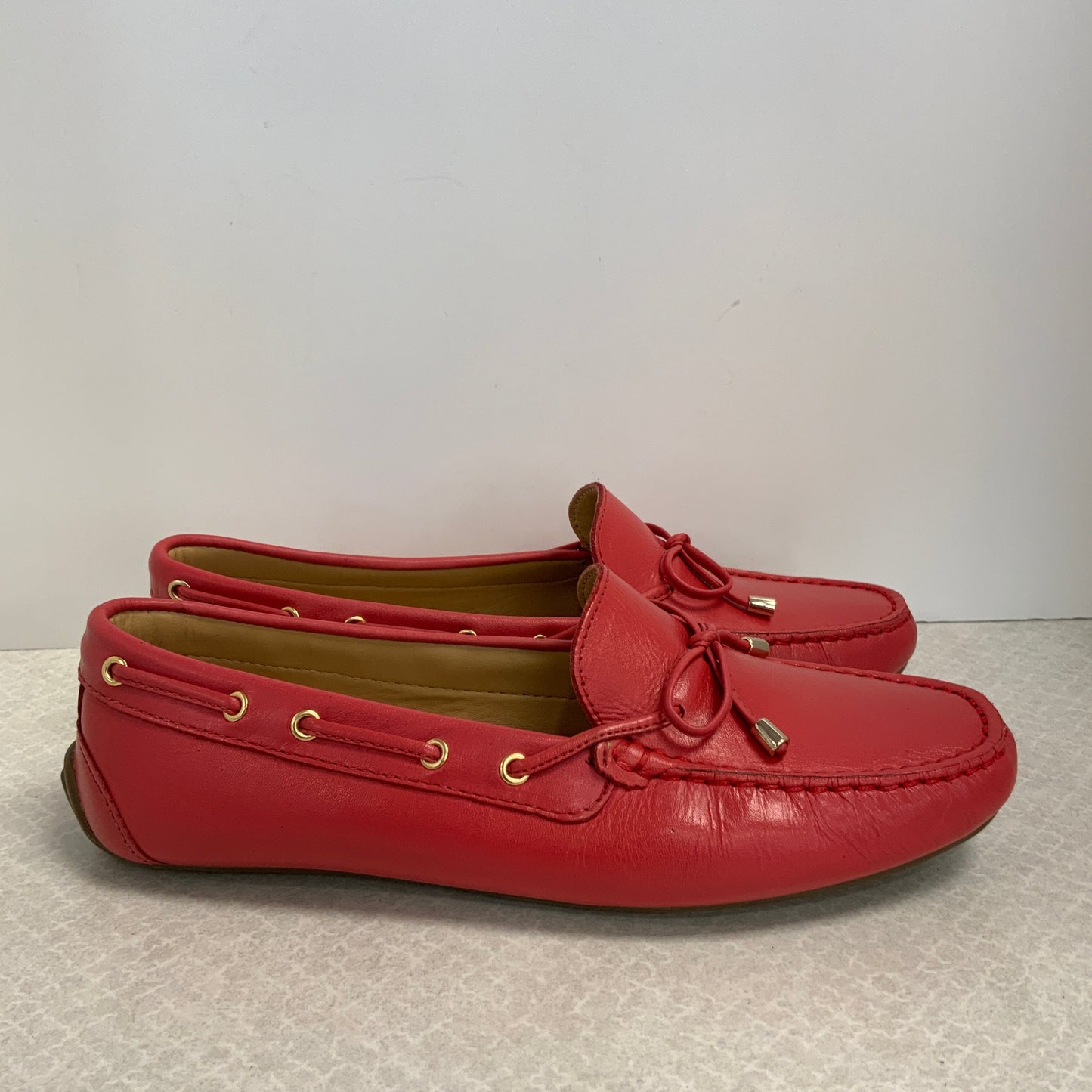 Shoes Flats By Talbots In Red, Size: 8.5