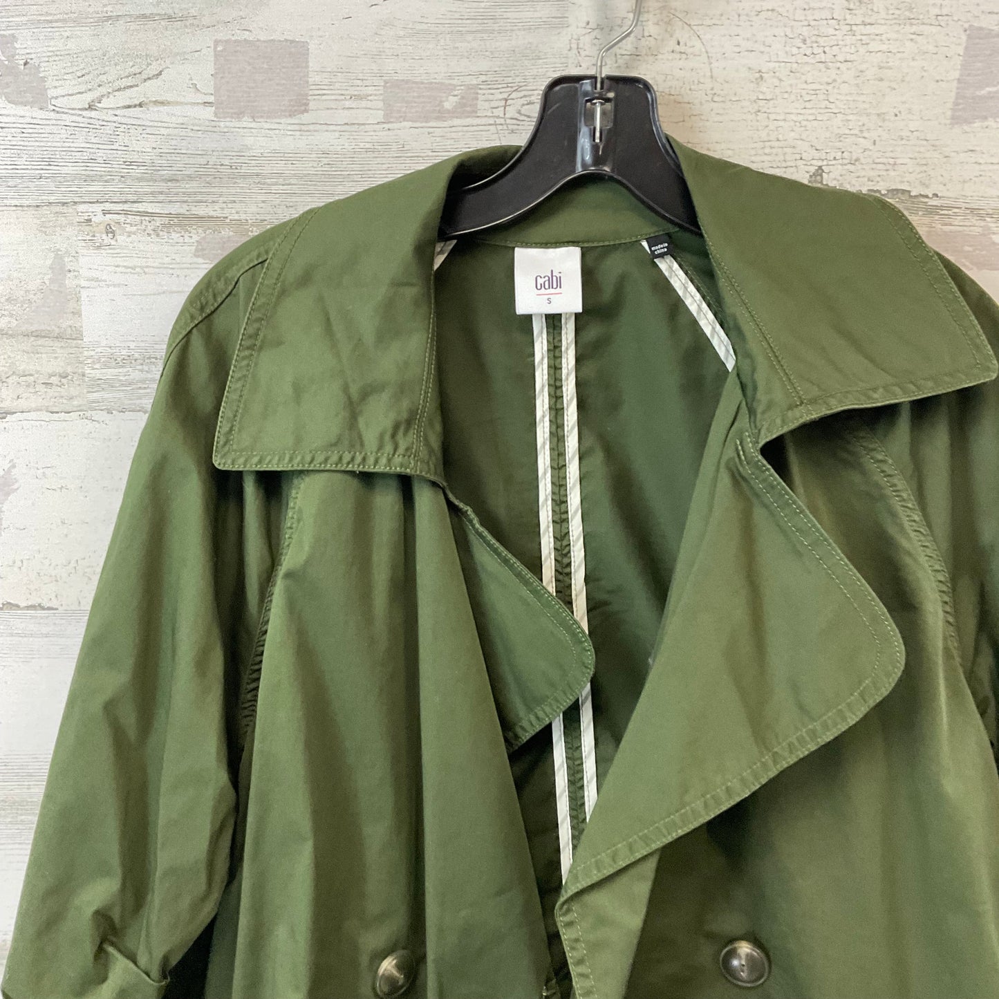 Jacket Other By Cabi In Green, Size: S