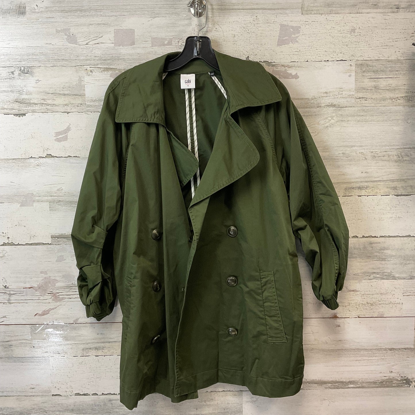 Jacket Other By Cabi In Green, Size: S