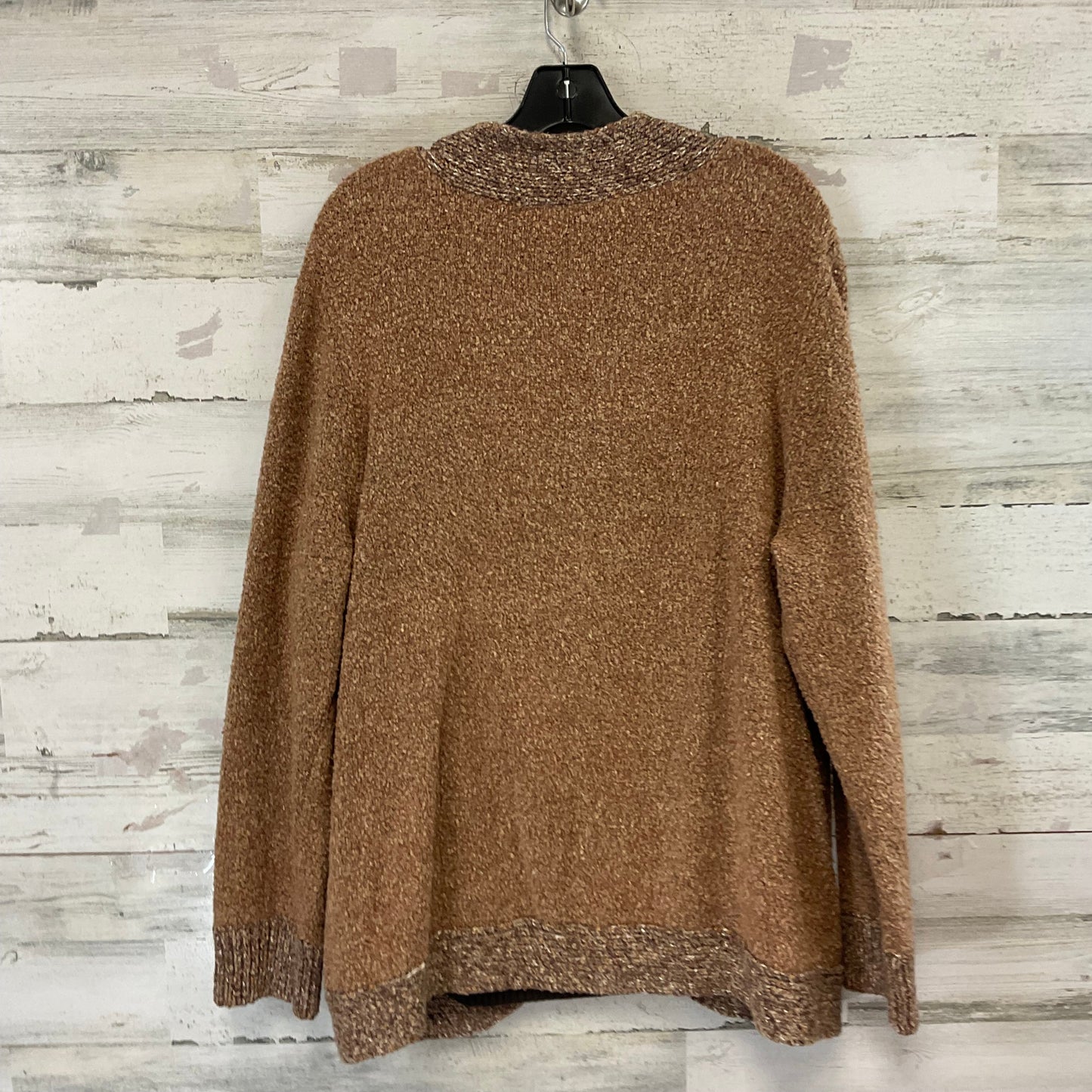 Sweater By Cj Banks In Brown, Size: 3x