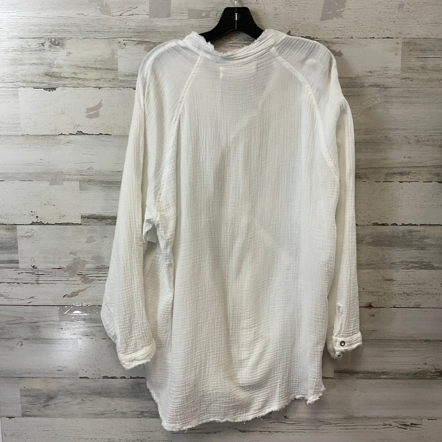 Blouse Long Sleeve By We The Free In White, Size: S