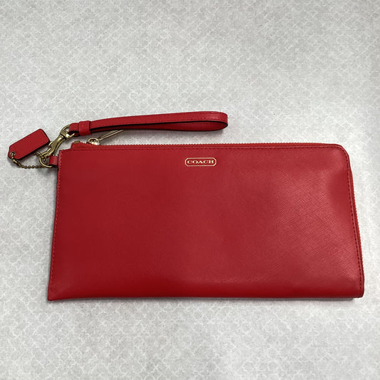 Wristlet Designer By Coach, Size: Large