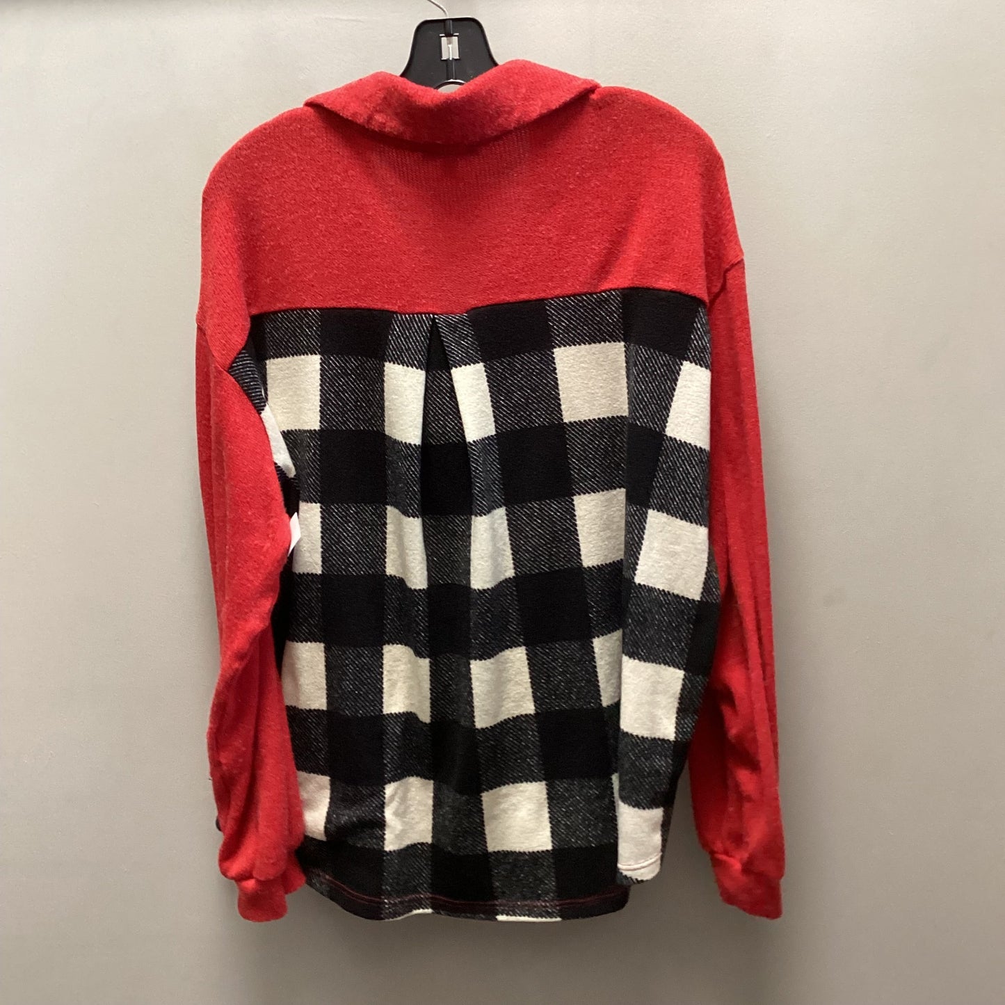 Top Long Sleeve By White Birch In Red, Size: Xl