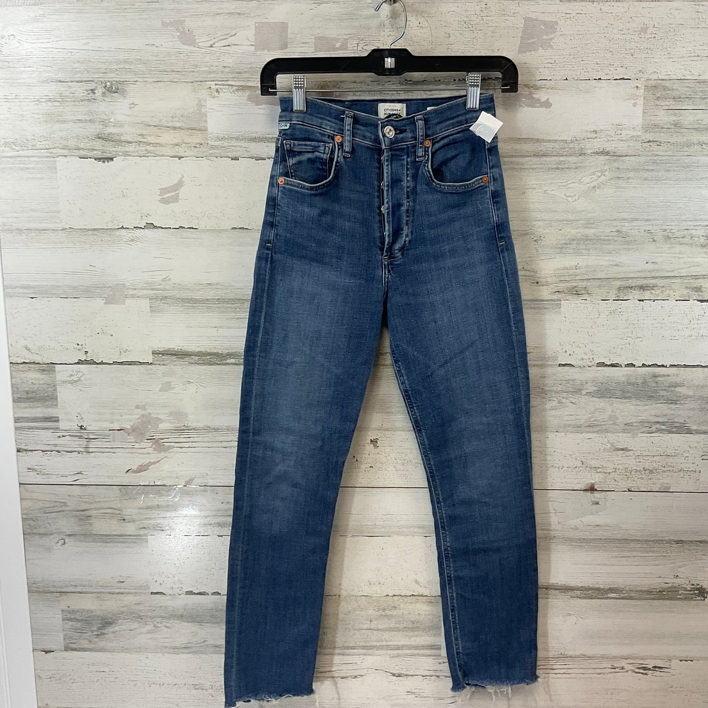 Jeans Skinny By Citizens Of Humanity In Blue Denim, Size: 00