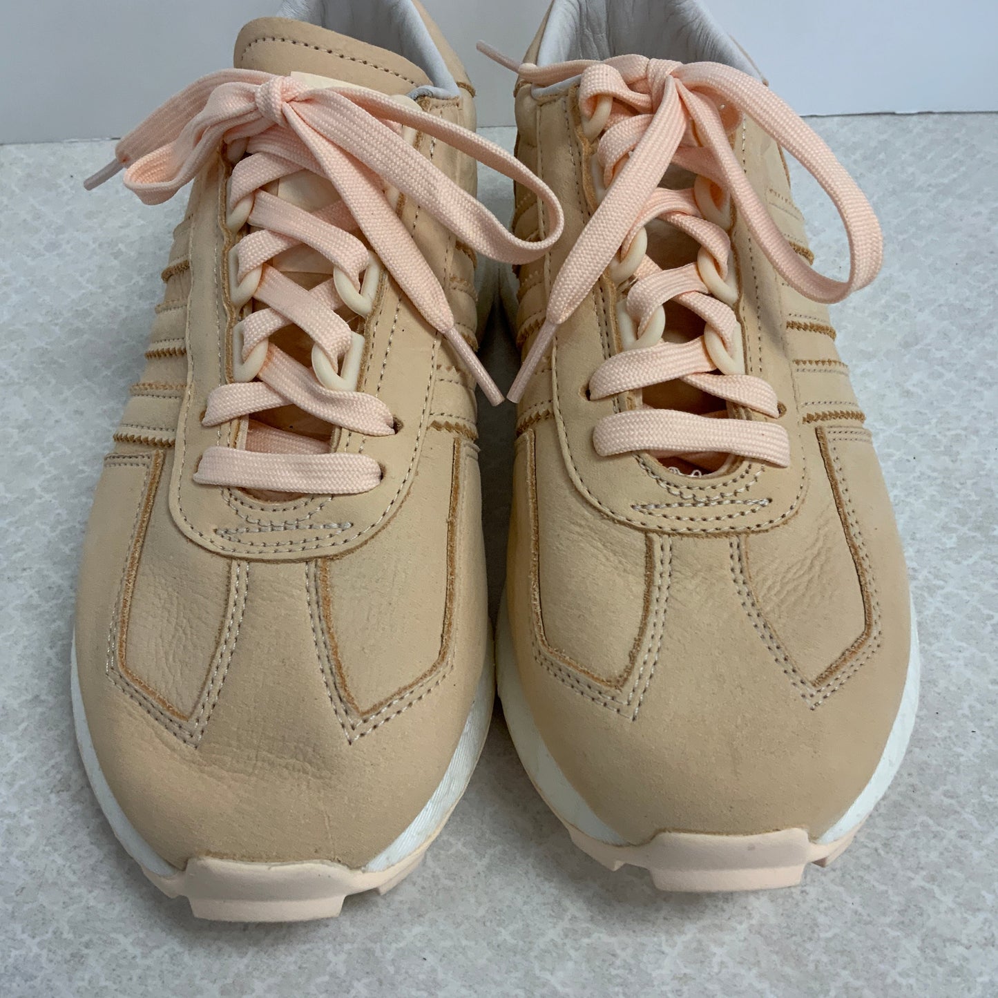 Shoes Athletic By Adidas In Peach, Size: 7