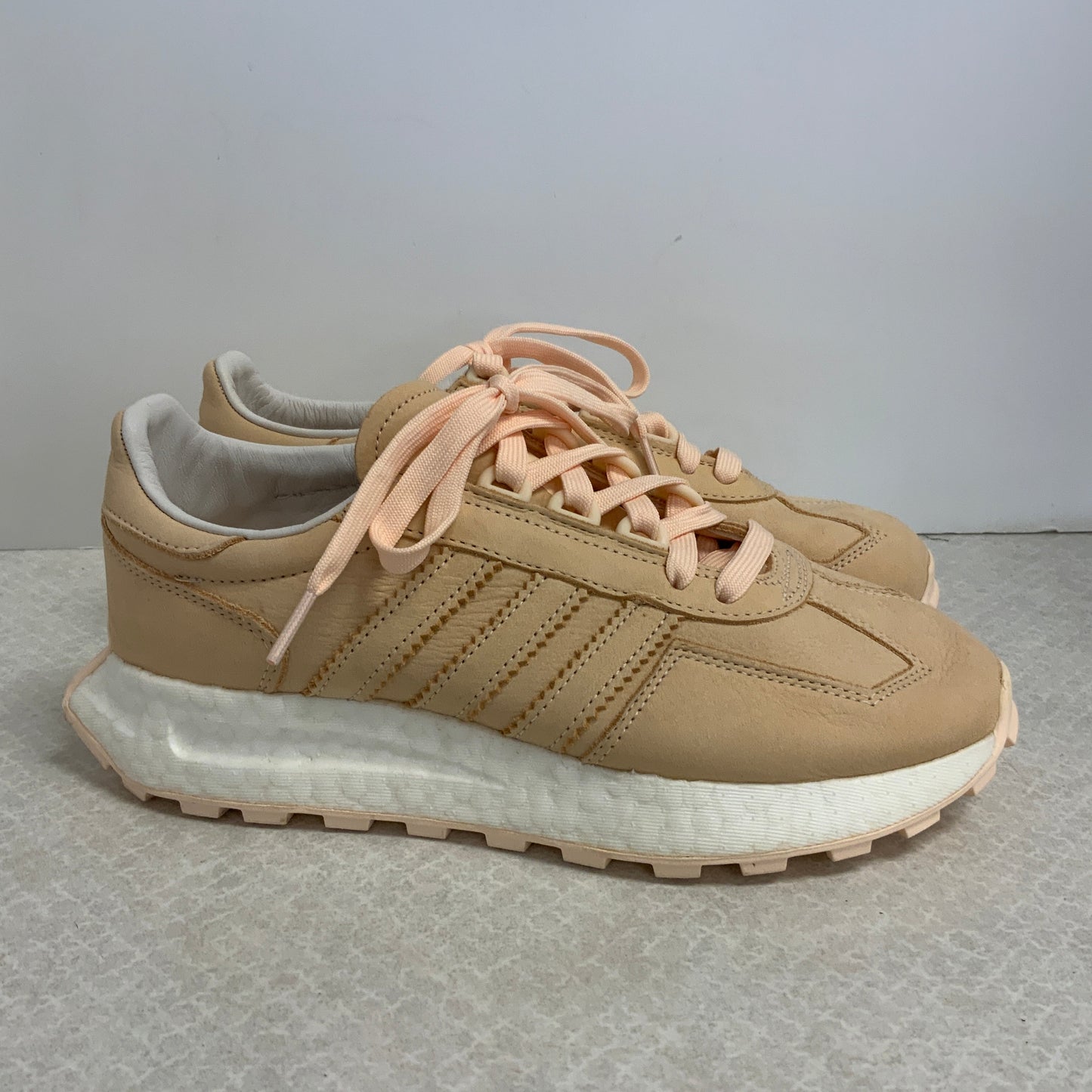 Shoes Athletic By Adidas In Peach, Size: 7