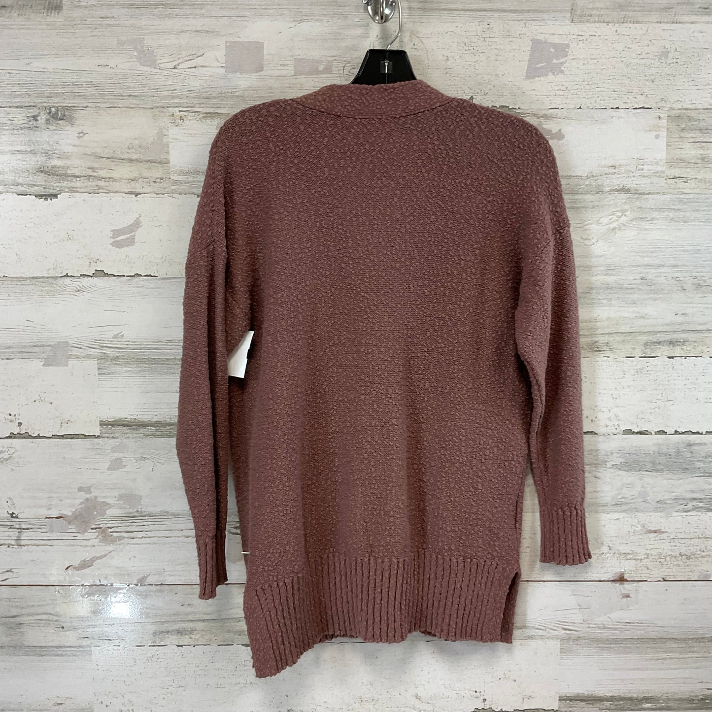 Sweater Cardigan By Loft In Brown, Size: Xs