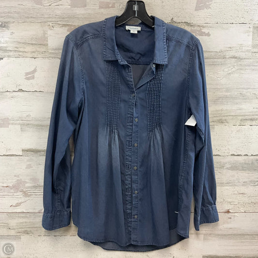 Blouse Long Sleeve By Sundance In Blue, Size: M