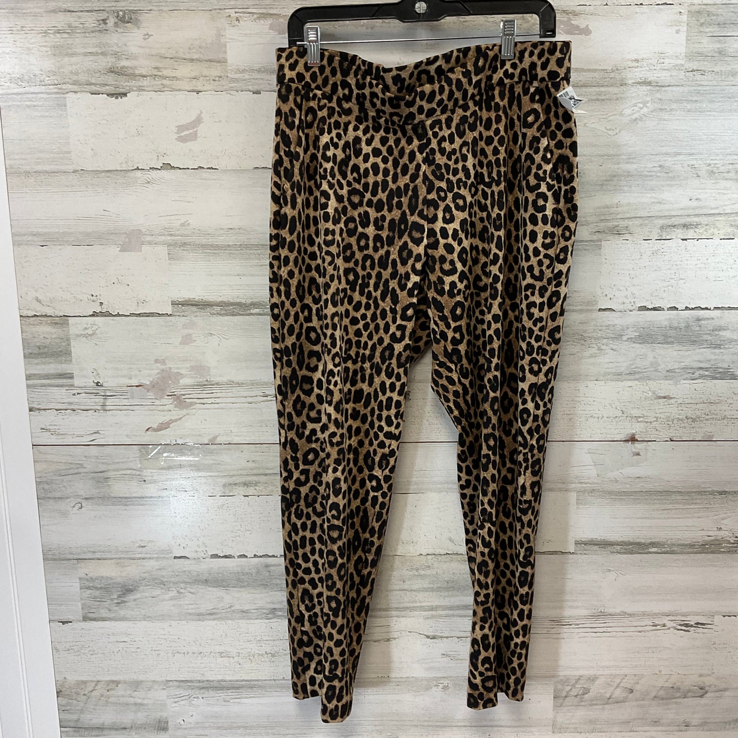 Pants Other By Michael By Michael Kors In Animal Print, Size: Xl