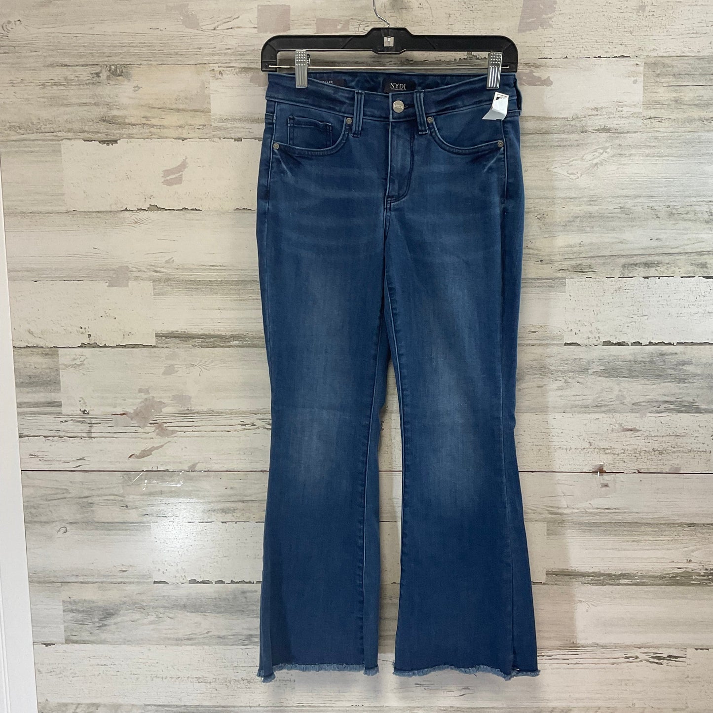 Jeans Flared By Not Your Daughters Jeans In Blue Denim, Size: 00