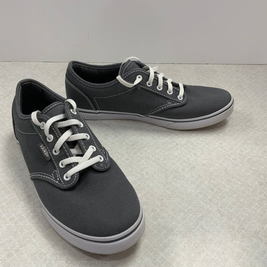 Shoes Athletic By Vans In Grey, Size: 6