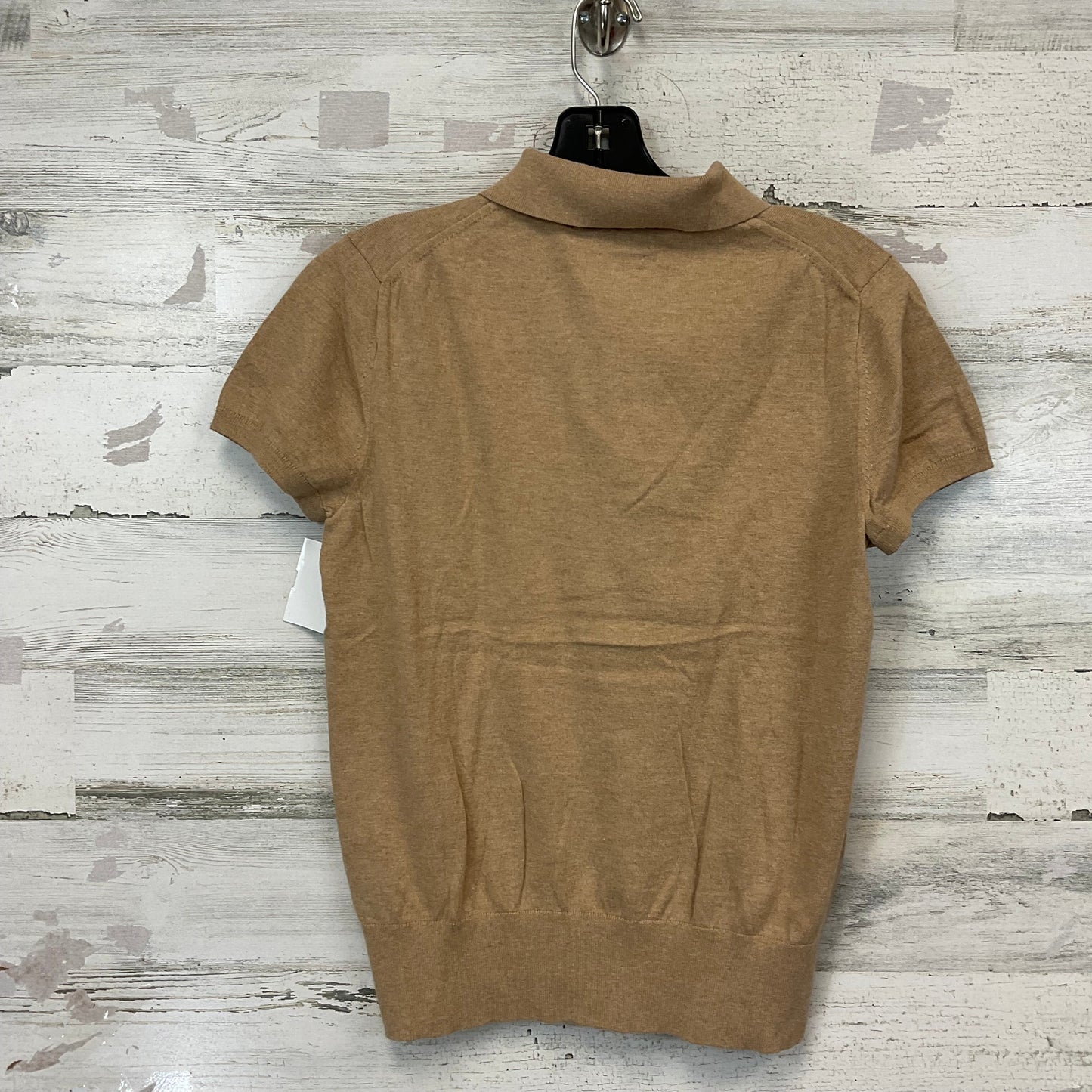 Top Short Sleeve By Polo Ralph Lauren In Brown, Size: M