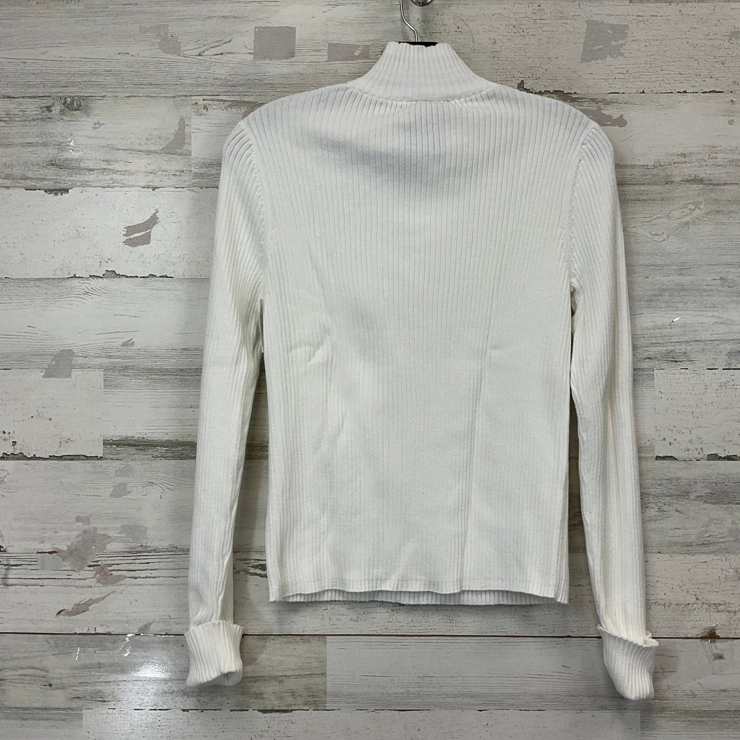 Top Long Sleeve By Polo Ralph Lauren In White, Size: L