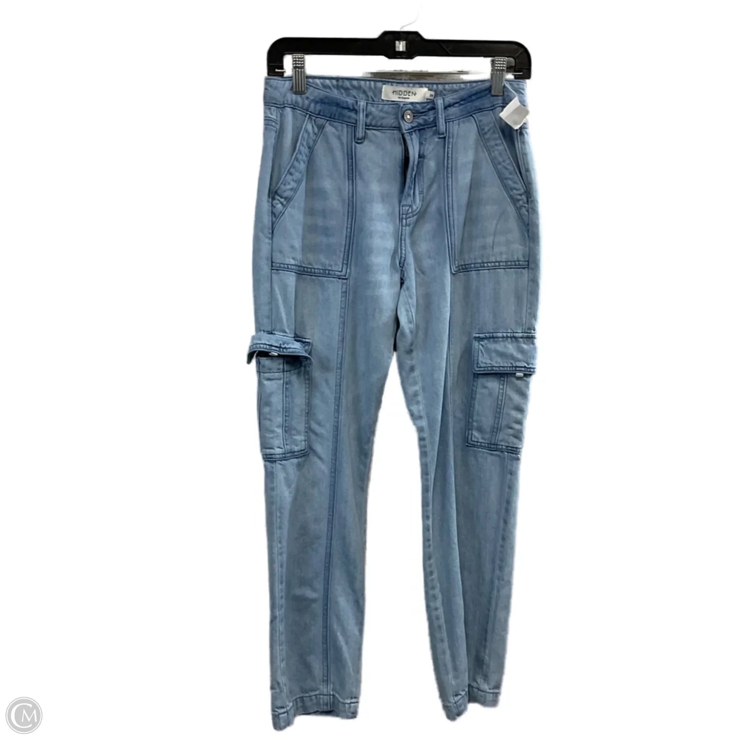 Jeans Straight By HIDDEN In Blue Denim, Size: 00