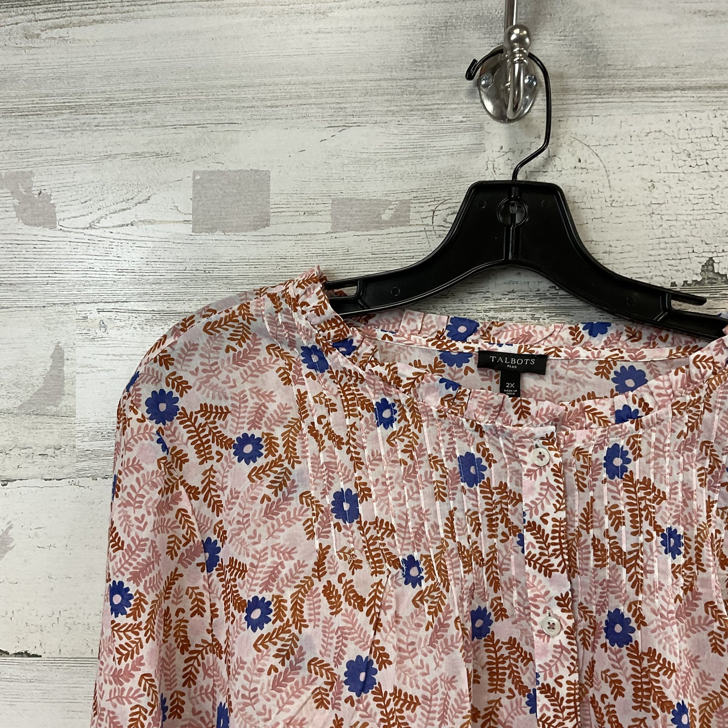 Blouse Long Sleeve By Talbots  Size: 2x