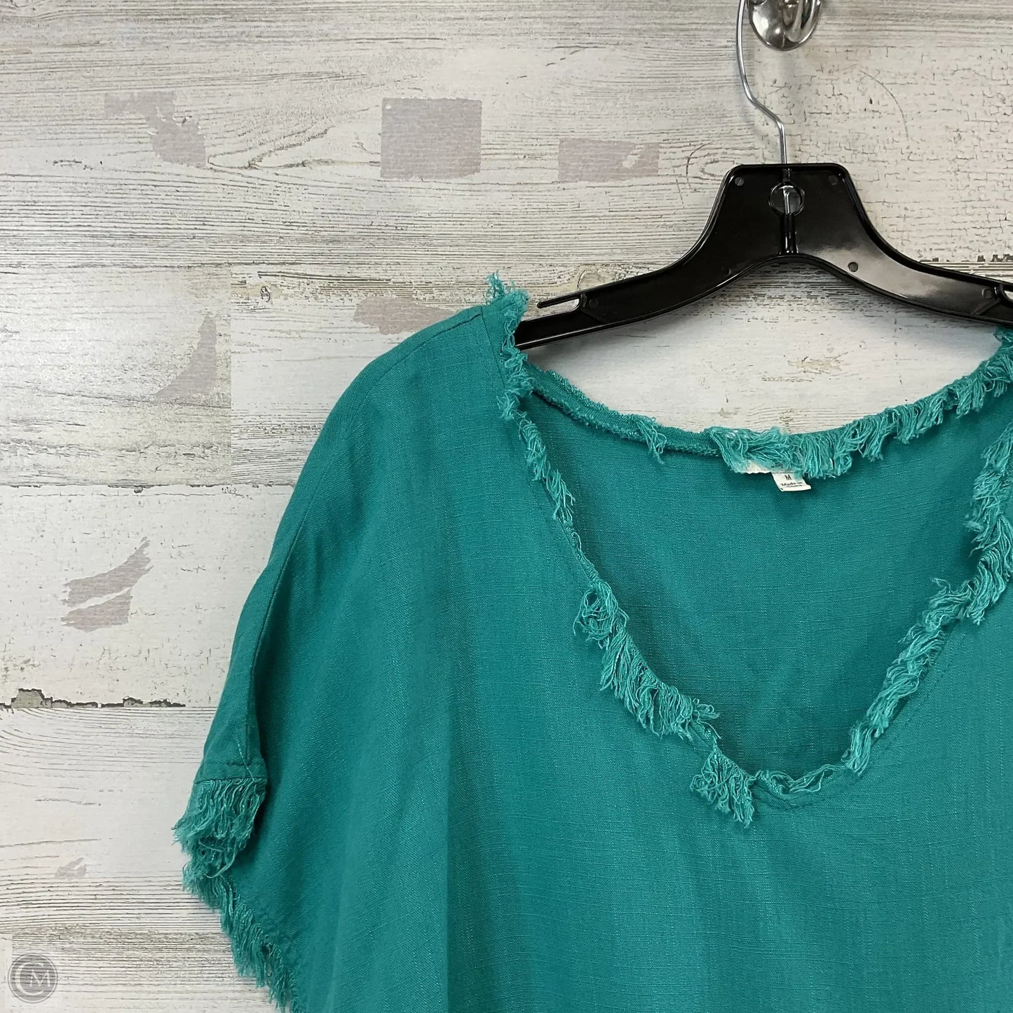 Top Short Sleeve By Umgee In Green, Size: M