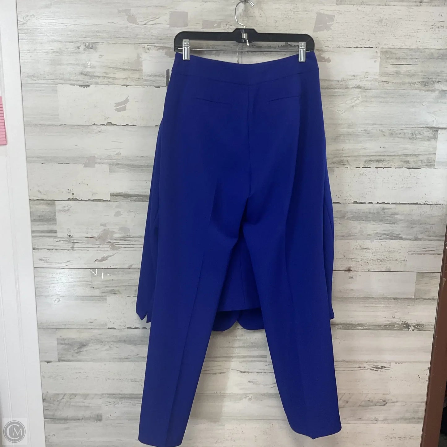 Pants Suit 2pc By Kasper In Blue, Size: 4