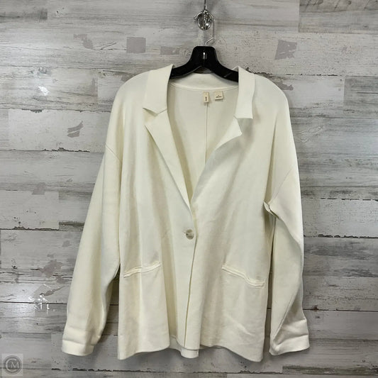 Sweater Cardigan By Moth In Cream, Size: M