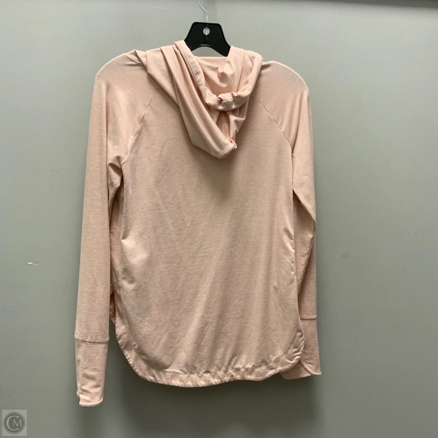 Athletic Top Long Sleeve Hoodie By Athleta In Peach, Size: Xs
