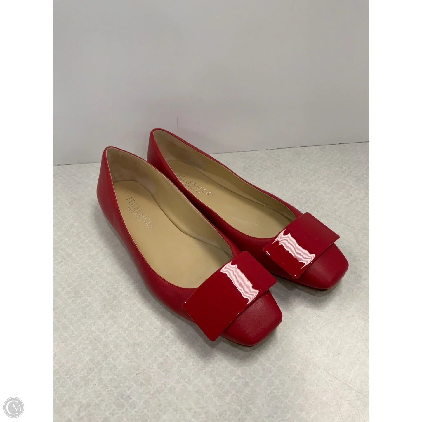 Shoes Flats By Bells & Beck In Red, Size: 8.5