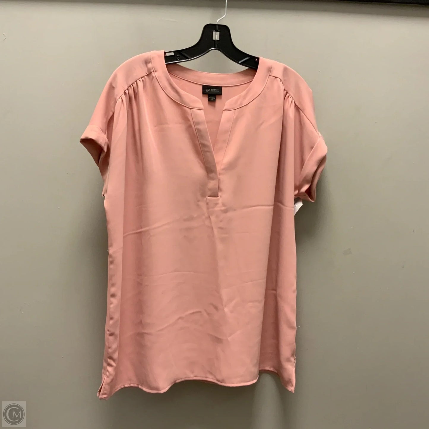 Blouse Short Sleeve By J. Jill In Pink, Size: M
