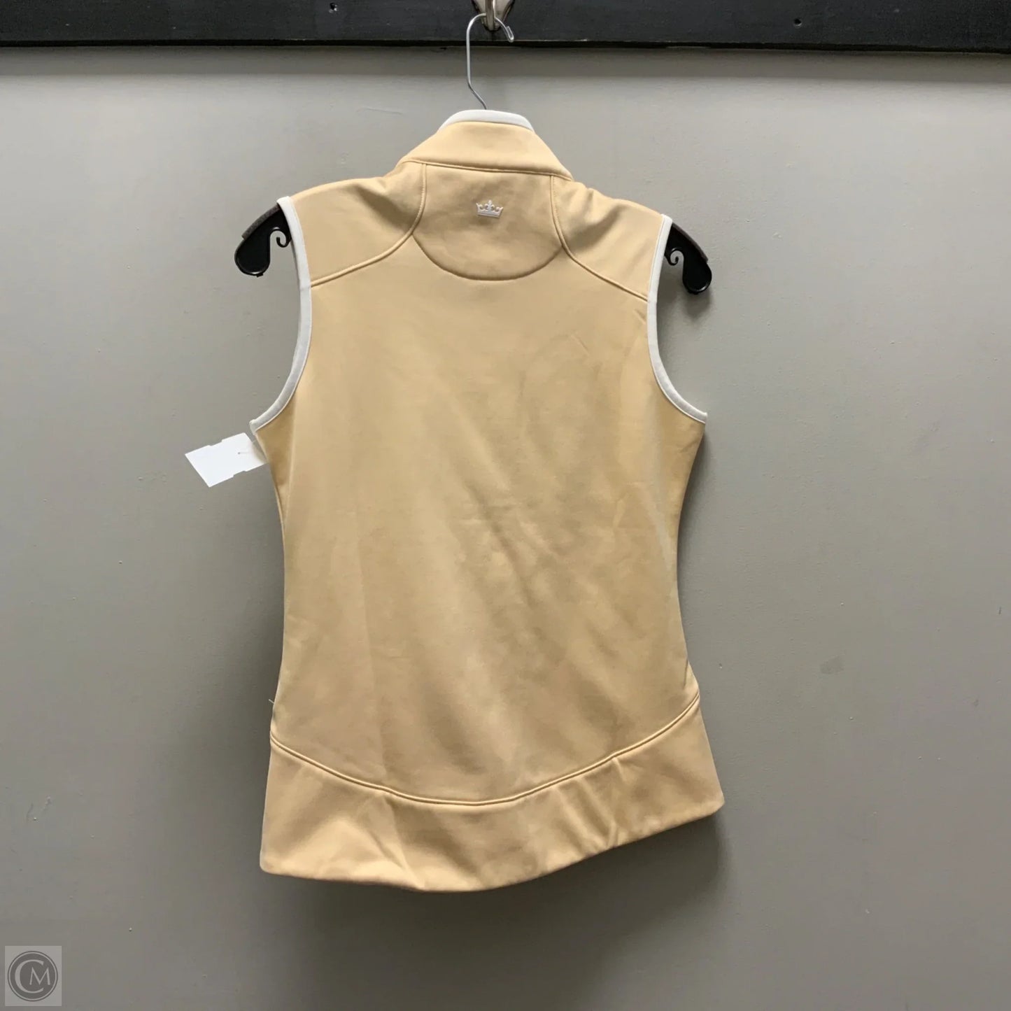 Vest Fleece By Peter Millar In Gold, Size: Xs