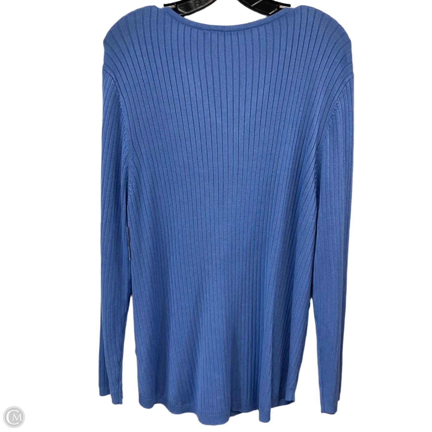 Sweater By Soft Surroundings In Blue, Size: 1x